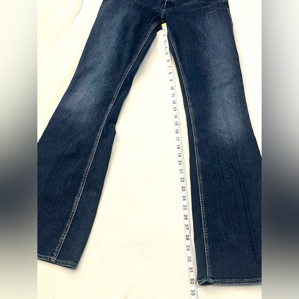 Silver Jeans Aiko Style Dark Blue Denim Boot Cut Women's Jeans Sz 30x35 - Picture 7 of 16